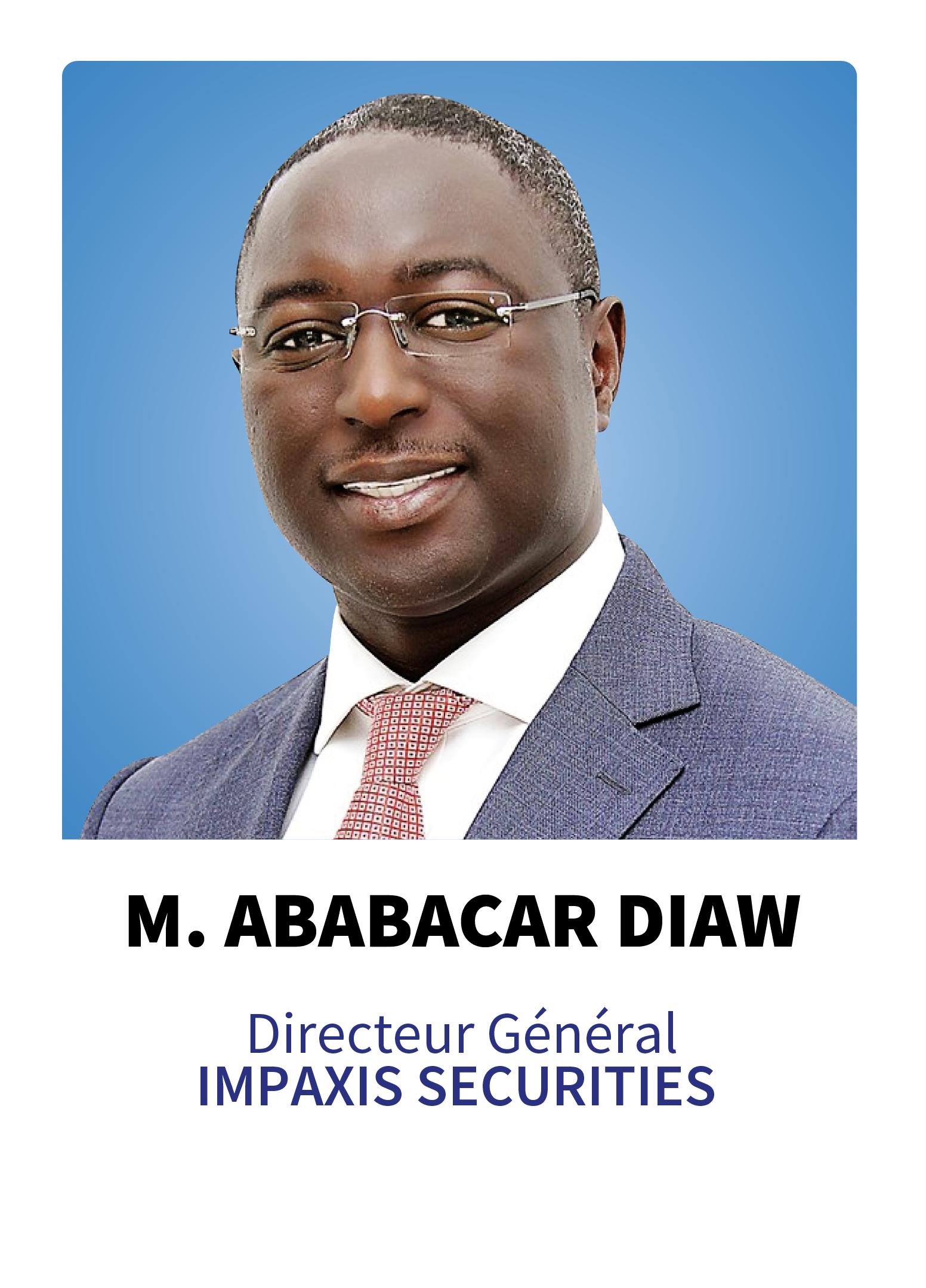 Participant BRVM Awards_M. Ababacar DIAW